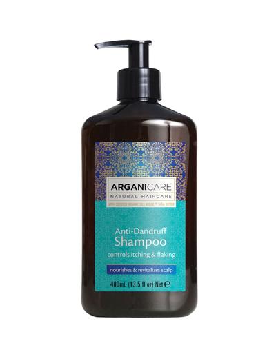 ARGANICARE NATURAL HAIRCARE Shea Butter Shampoo Anti-Dandruff Szampon z masłem Shea przeciwłupieżowy - 400 ml