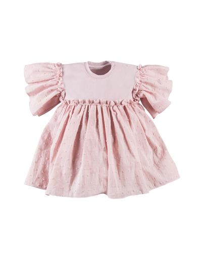 Sukienka niemowlęca - różowa
