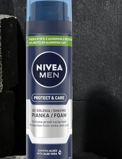 Nivea Protect & Care Ochronna Pianka do golenia 200 ml