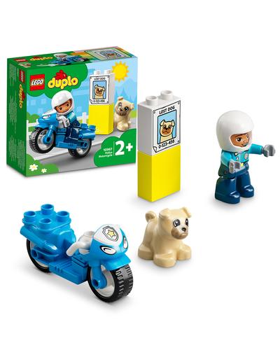 LEGO DUPLO - Motocykl policyjny 10967 - 5 elementów, wiek 2+