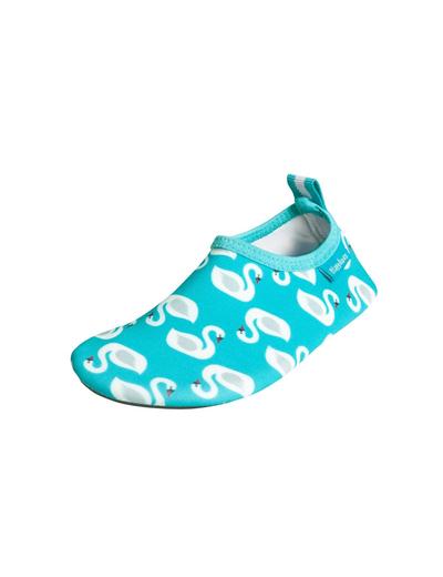 Buty kąpielowe dla dziewczynki filtr UV 50+ łabędzie