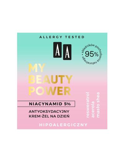 AA My Beauty Power Niacynamid 5% antyoksydacyjny krem-żel na dzień 50 ml