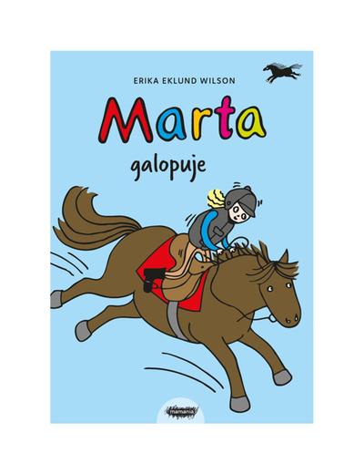 Książka dla dzieci "Marta(#2) galopuje" E.Wilson