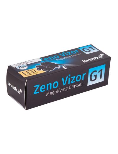 Okulary powiększające Levenhuk Zeno Vizor G1 - czarny