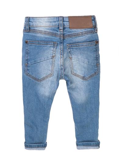 Spodnie chłopięce skinny jeansowe- niebieskie