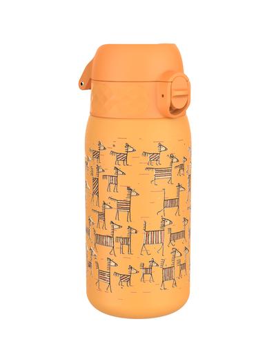 Butelka stalowa na wodę zebry 0,4l - pomarańczowa