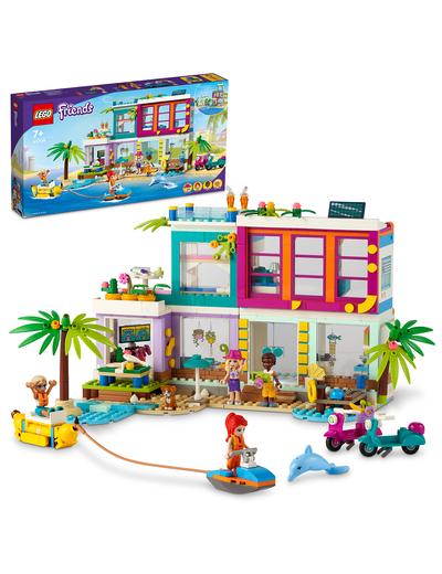 LEGO Friends - Wakacyjny domek na plaży 41709 - 686 elementów, wiek 7+