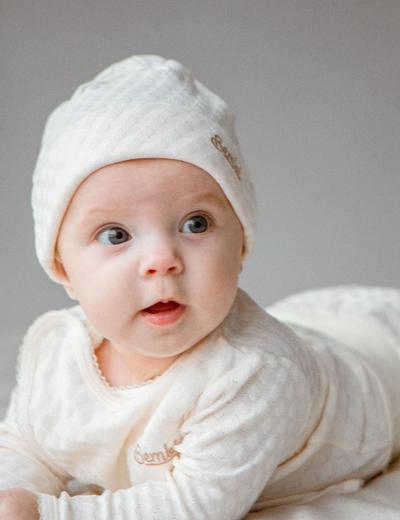 Czapeczka niemowlęca bawełniana - wyprawka
