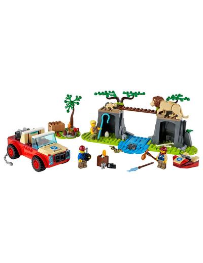 LEGO® City Terenówka ratowników dzikich zwierząt  60301- wiek 4+