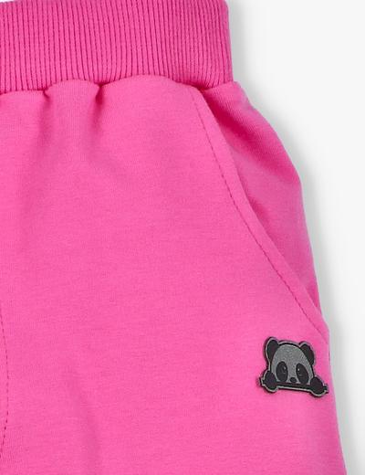 Spodnie Activ dla dziewczynki różowe
