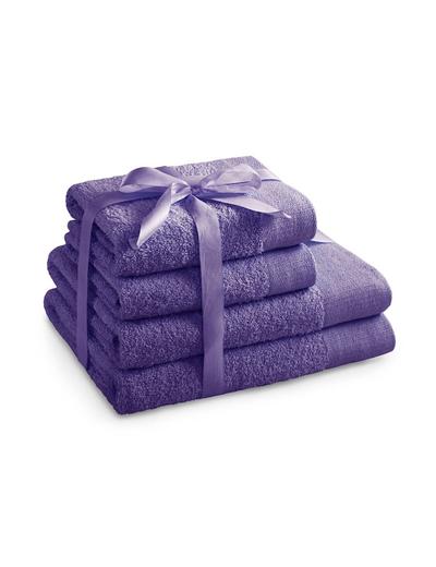 Komplet ręczników bawełnianych AmeliaHome fioleto 4 sztuki