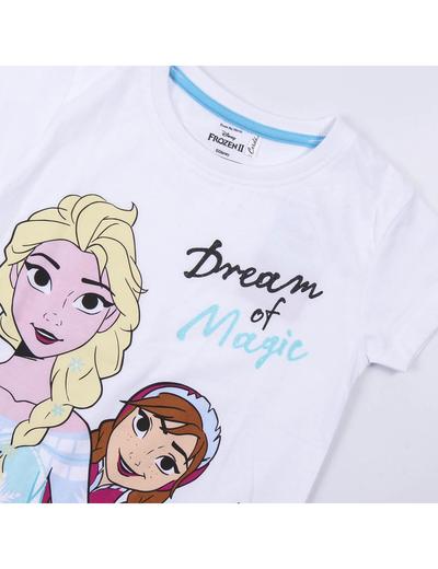 Biała koszulka dziewczęca Frozen