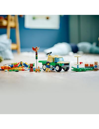 LEGO City - Misje ratowania dzikich zwierząt 60353 - 246 emenetów, wiek 6+