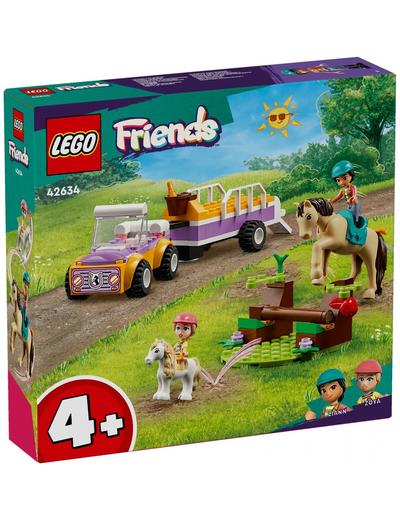 LEGO Klocki Friends 42634 Przyczepka dla konia i kucyka