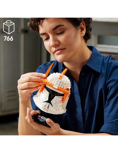 Klocki LEGO Star Wars 75350 Hełm dowódcy klonów Codyego - 766 elementy, wiek 18 +