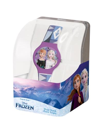 Zegarek analogowy w przeźroczystym pudełku Frozen ii