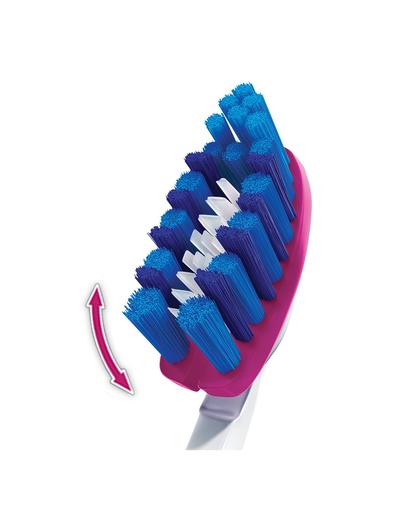 Oral-B 3D White Luxe Pro-Flex Szczoteczka manualna do zębów, średnia