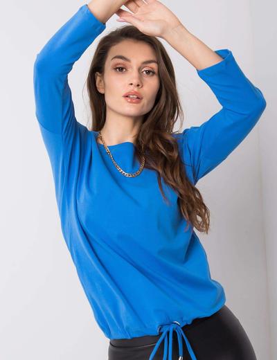 Ciemnoniebieska bluzka Fiona