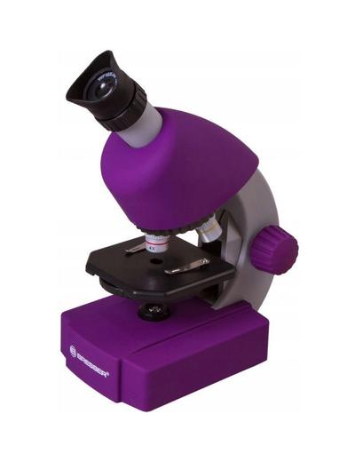 Mikroskop Bresser Junior 40x-640x fioletowy 6+