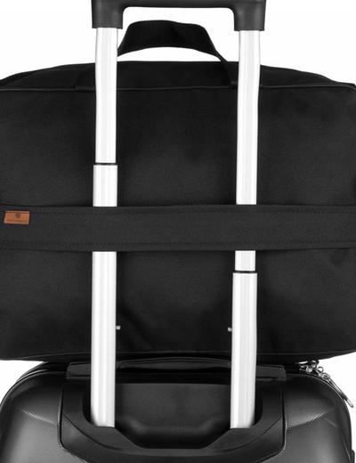 Mała torba podróżna na bagaż podręczny — Peterson BLACK-SILVER unisex