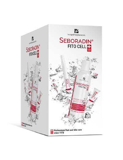 Seboradin FITO CELL zestaw ŚWIĘTA (serum 15x6g + aktywator do rzęs 7ml + szampon 200ml w prezencie) NOWOŚĆ