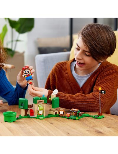 LEGO Super Mario Dom prezentów Yoshiego zestaw rozszerzający 71406 - 246 elementów, wiek 6+