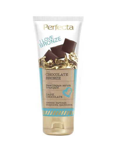 Perfecta Chocolate Bronze, nawilżające serum brązujące Dark Chocolate, 200 ml