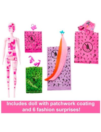 Lalka Barbie Color Reveal seria Totally Denim