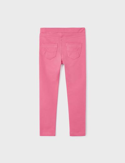 Spodnie długie dla dziewczynki Mayoral - różowe