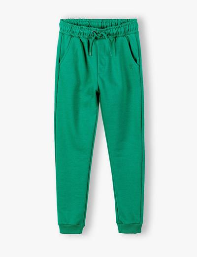 Spodnie dresowe chłopięce zielone