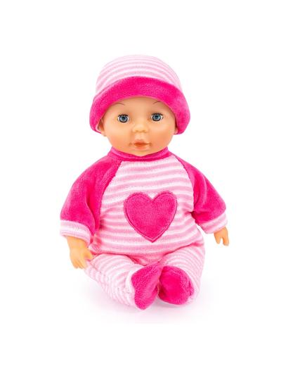 Lalka My First Baby z motywem serca  - różowa