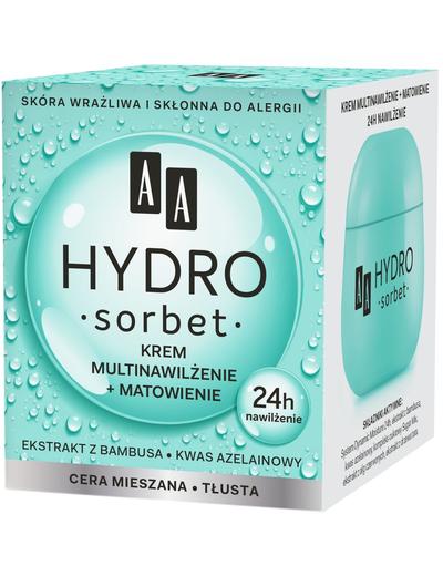 AA Hydro Sorbet krem multinawilżenie+matowienie cera mieszana/tłusta 50 ml