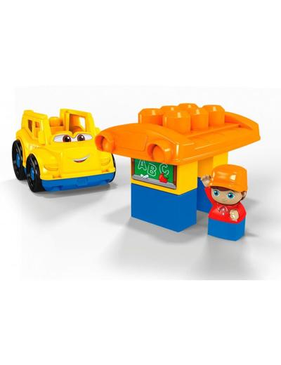 Mega Bloks First Builders - Pojazd z klockami Autobus szkolny wiek 1-5lat
