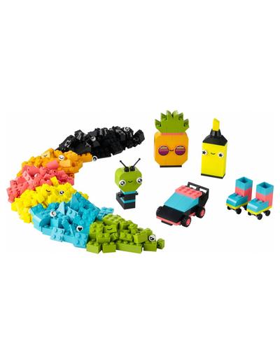 Klocki LEGO Classic 11027 Kreatywna zabawa neonowymi kolorami - 333 elementy, wiek 5 +