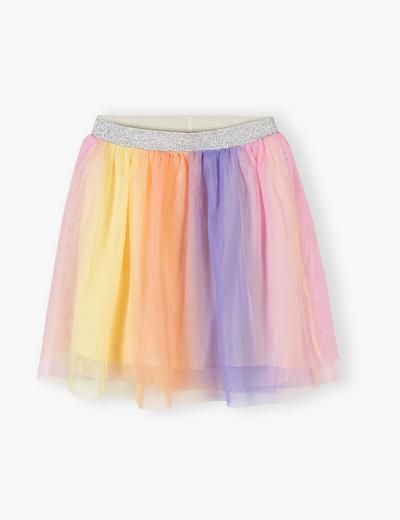 Tiulowa spódnica dla dziewczynki - kolorowa