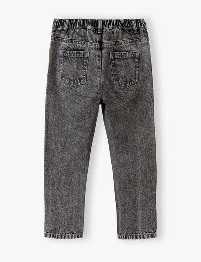 Spodnie jeansowe regular dla chłopca - szare Lincoln&Sharks