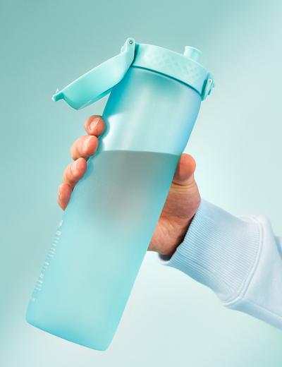 Butelka na wodę ION8 BPA Free Sonic Blue Motivator 1200ml - niebieska
