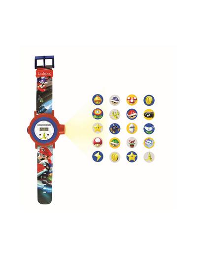 Cyfrowy zegarek projekcyjny Mario Kart z 20 obrazami do wyświetlenia