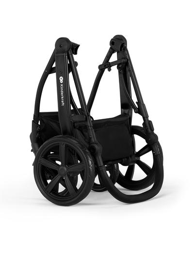 Kinderkraft wózek wielofunkcyjny MOOV CT 3IN1 MINK PRO BLACK - czarny
