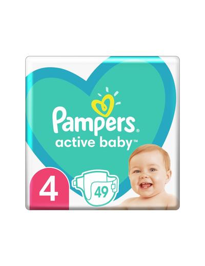 Pampers Active Baby, rozmiar 4, 49 pieluszek, 9-14kg