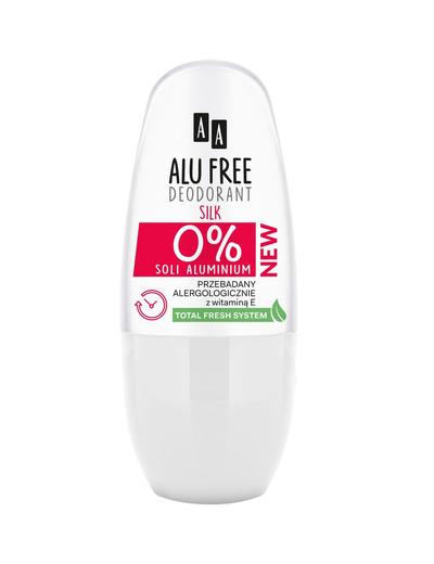AA Alu Free Deodorant roll-on Silk 50 ml