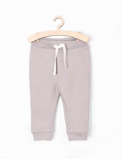 Szare spodnie dresowe dla niemowlaka - Organic Cotton