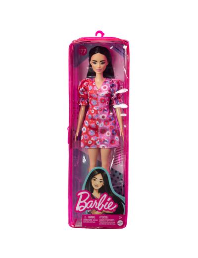 Barbie Dwukolorowa sukienka w kwiaty
