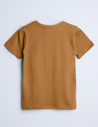 Bawełniany beżowy t-shirt - unisex - Limited Edition