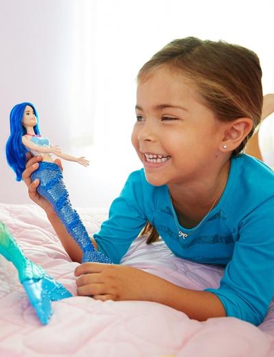 Barbie Syrenka z Krainy Tęczy Niebieska
