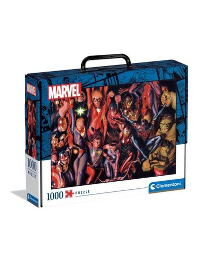Puzzle 1000 elementów Brief Case Marvel