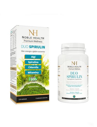Duo Spirulin- siła i energia 120 tabletek