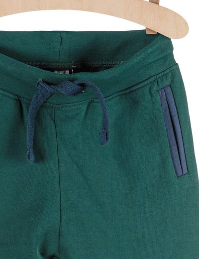Dresowe spodnie dla chłopca-zielone