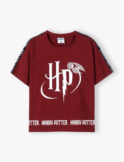 Bawełniany t-shirt dziewczęcy Harry Potter