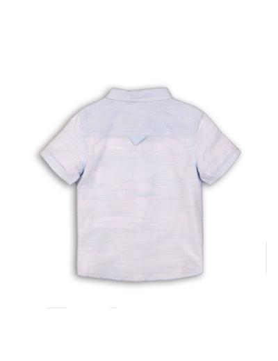 Koszula chłopięca niebieska z krótkim rękawem